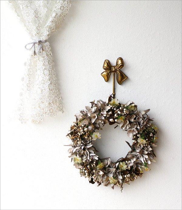 レトロ風ゴールドレトロ風ゴールドリボンメタルフック(5)