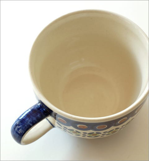 ポーランド陶器のスープカップ D(2)