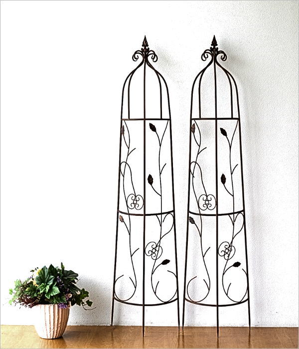 半円のフラワートピアリー 2枚セット(7)