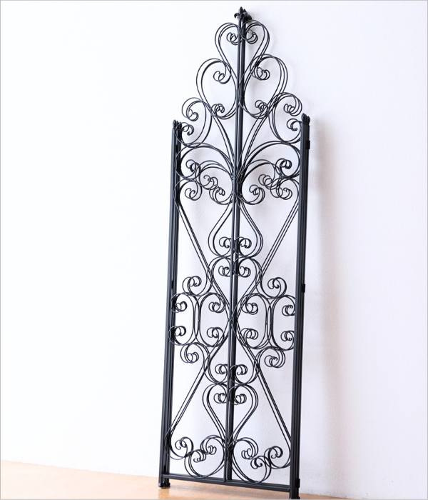 アイアンワイヤーワークパーテーション(5)