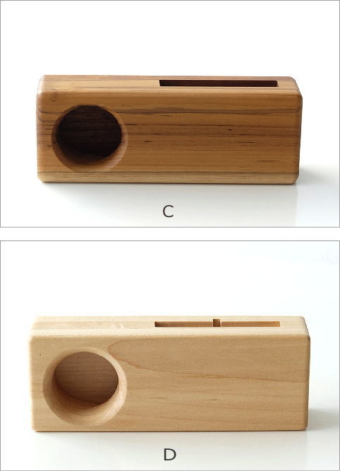 Woodスマホスピーカー シングル4タイプ(4)