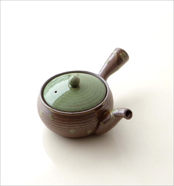 焼締織部丸急須