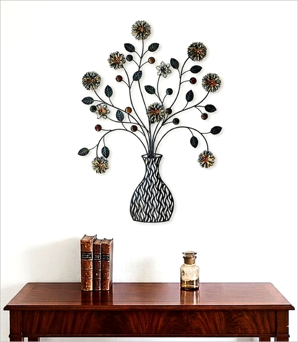 アイアンの壁飾り フラワーベース B(6)