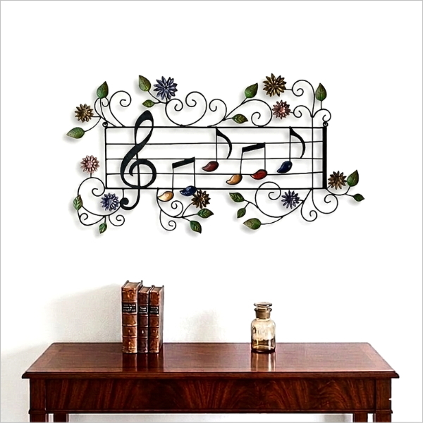 アイアンの壁飾り ミュージックスコアー(6)