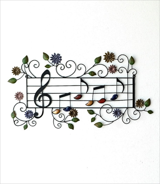 アイアンの壁飾り ミュージックスコアー(7)