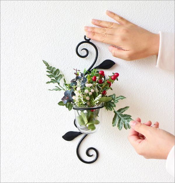 壁掛けフラワーベース・ミニ(2)