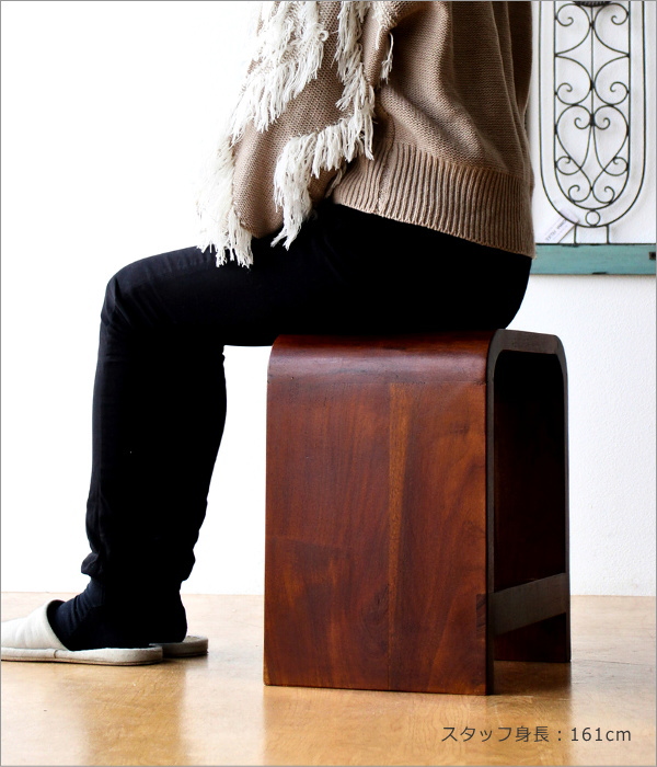 ウッドカーブネストスツール　M(3)