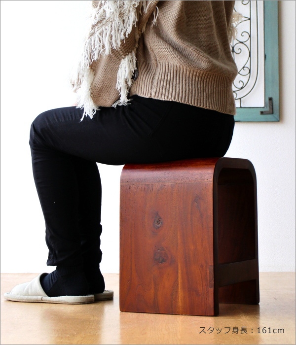 ウッドカーブネストスツール S(3)