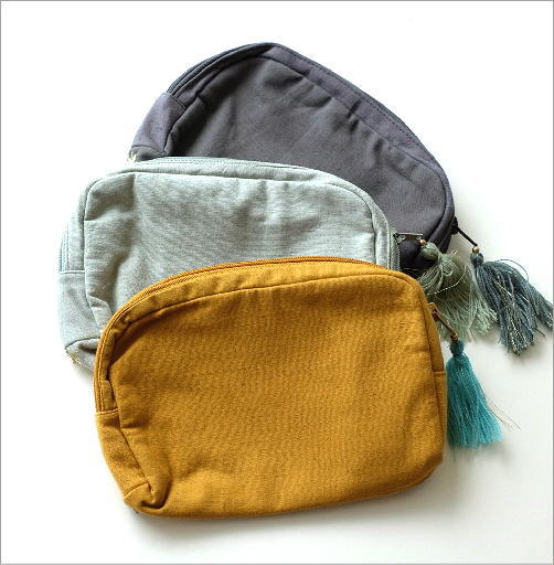 ビーズ刺繍ポーチB 3カラー(5)