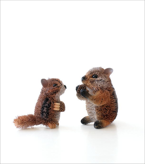 たわしアニマル シマリス L(5)
