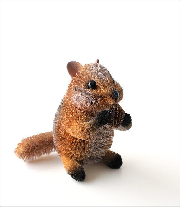 たわしアニマル シマリス L(6)