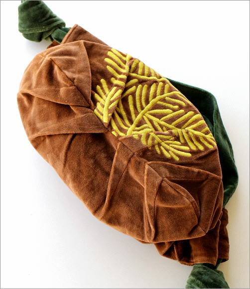 コットンベロア刺繍バッグ(3)