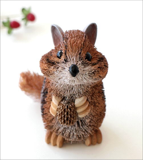 たわしアニマル シマリス S(2)