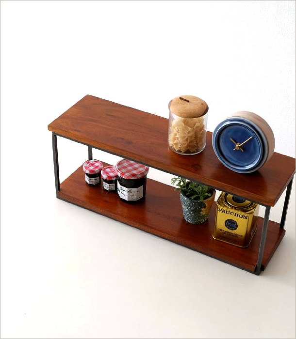 壁掛け棚 ウォールシェルフ ウォールラック 壁掛けラック 木製