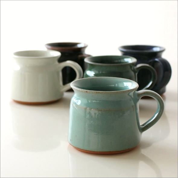 陶器のマグカップ 5カラー(6)
