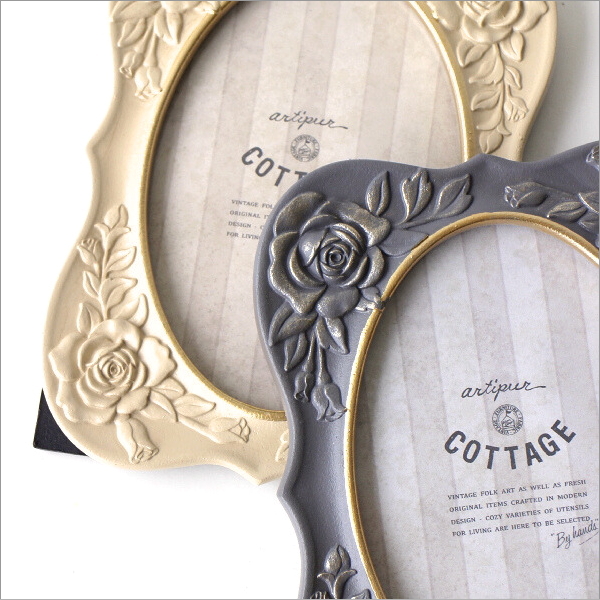 ローズ フラワー フォトフレーム 2カラー(2)