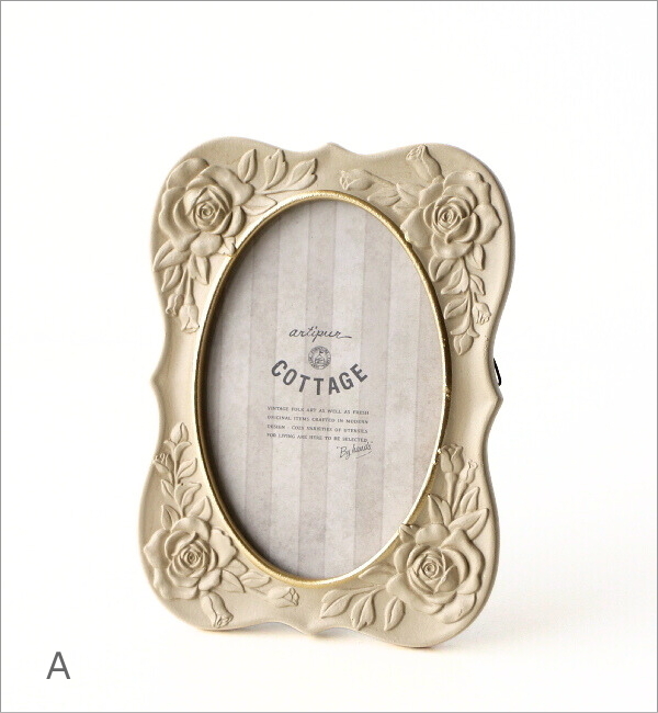 ローズ フラワー フォトフレーム 2カラー(5)