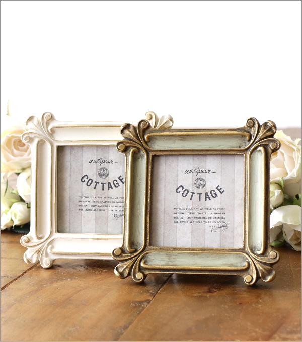 写真立て フォトフレーム おしゃれ 卓上 壁掛け ましかく 正方形 ミニ