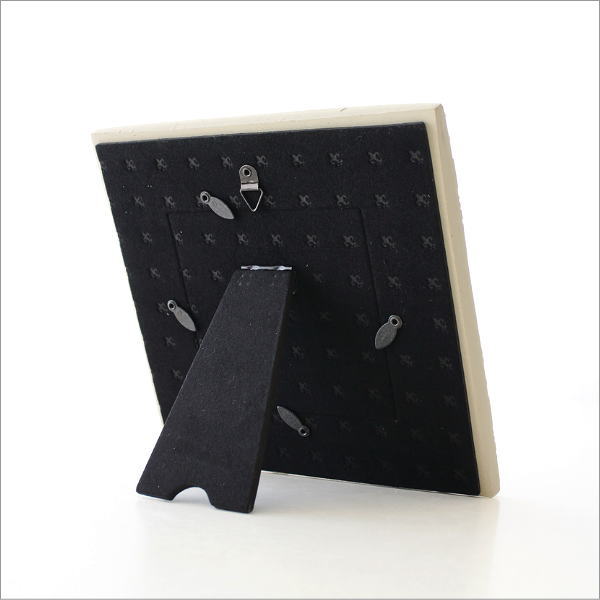 アンティークなフォトフレーム アイボリー S(4)