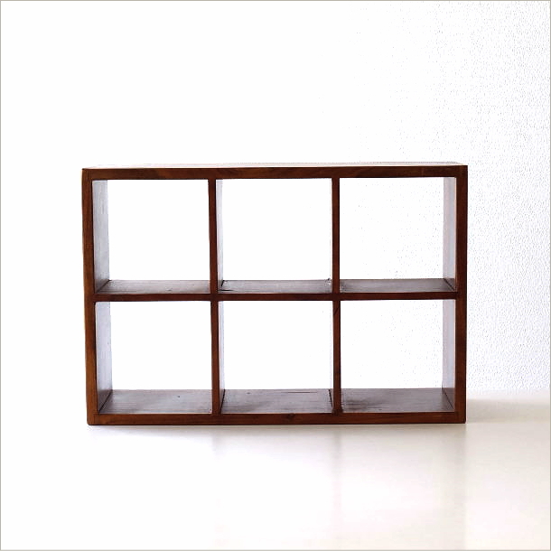 アカシアウッドフリー棚ミニ6
