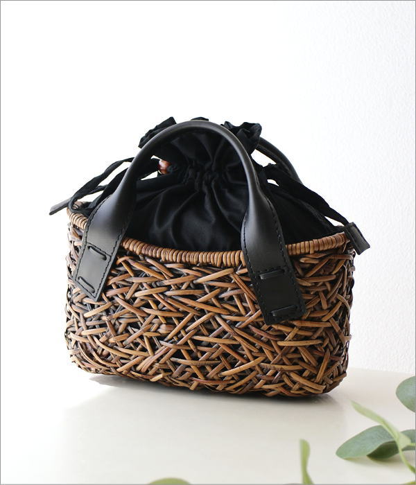 ラタンピールランダム編バッグ(1)