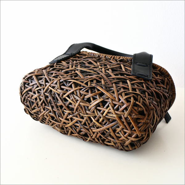 ラタンピールランダム編バッグ(5)