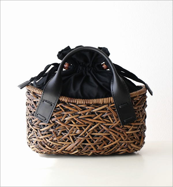 ラタンピールランダム編バッグ(8)