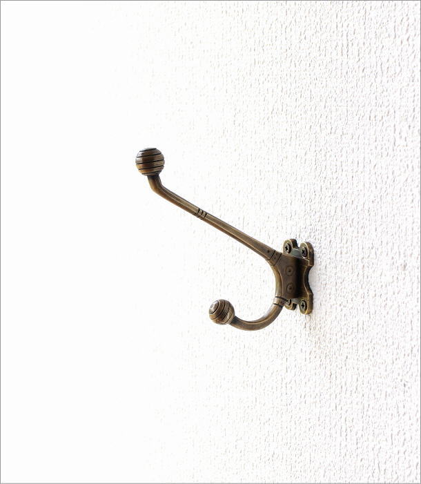レトロな真鍮のフック B(4)