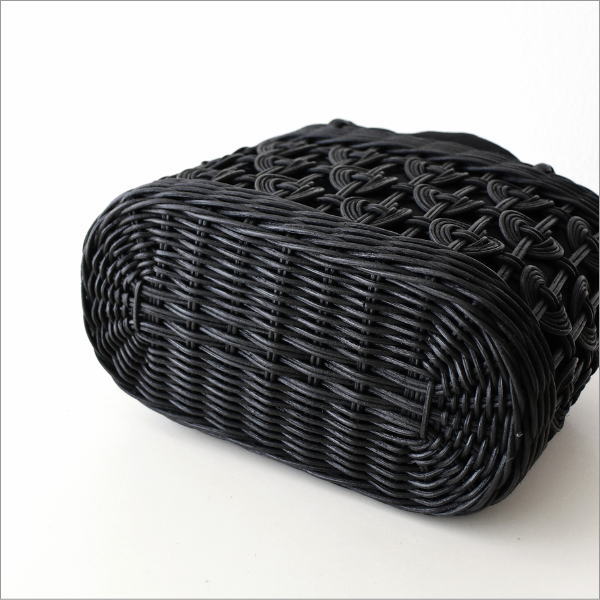 ラタンサークル編 かごバッグ(4)