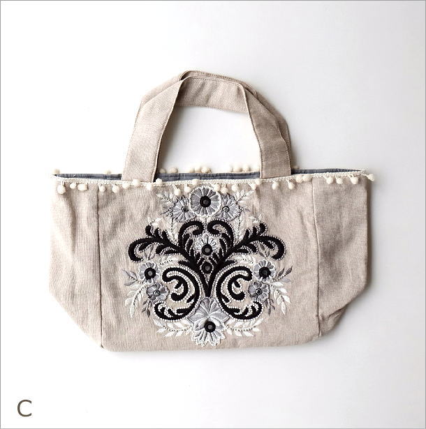 ビーズ刺繍バッグ 3カラー(7)