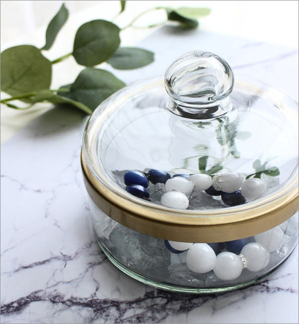 真鍮とガラスのキャニスター(2)