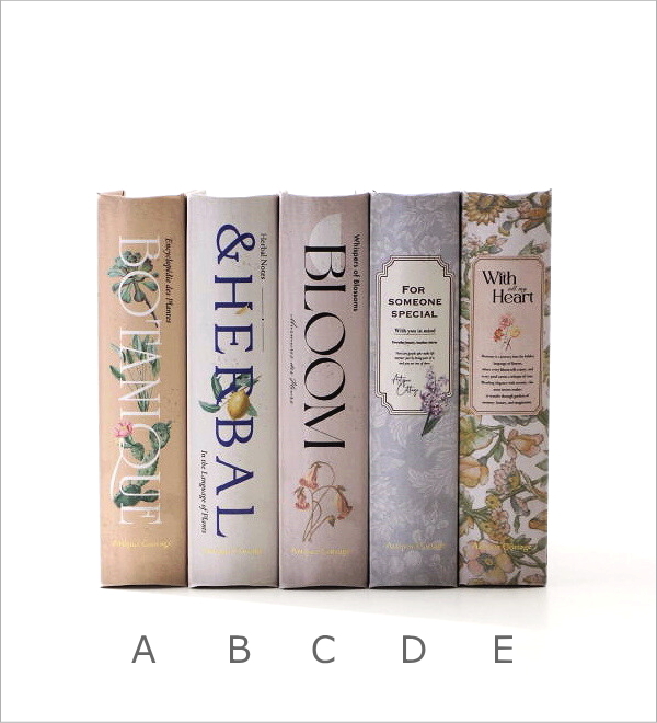 ブックボックス ボタニカル 5タイプ(6)