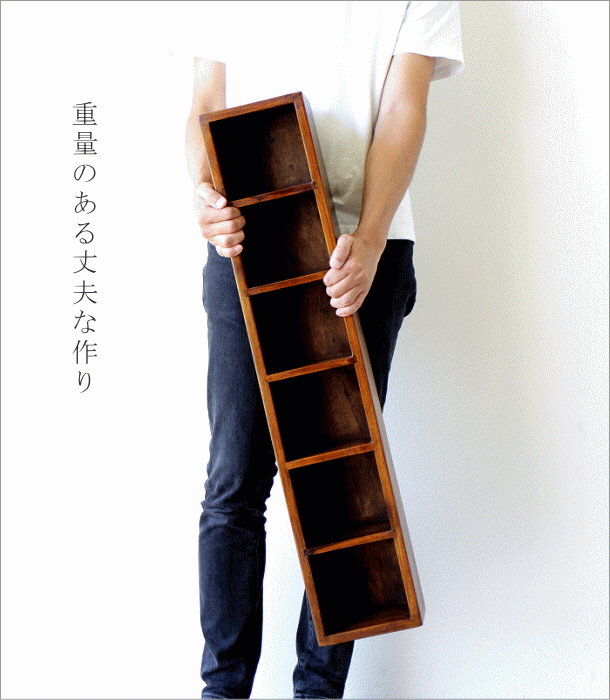 インドのウッドＣＤラック(10)