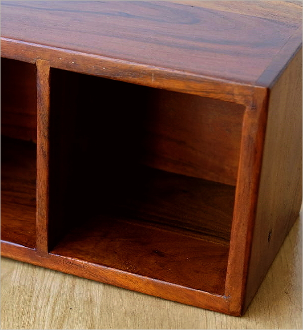 インドのウッドＣＤラック(9)