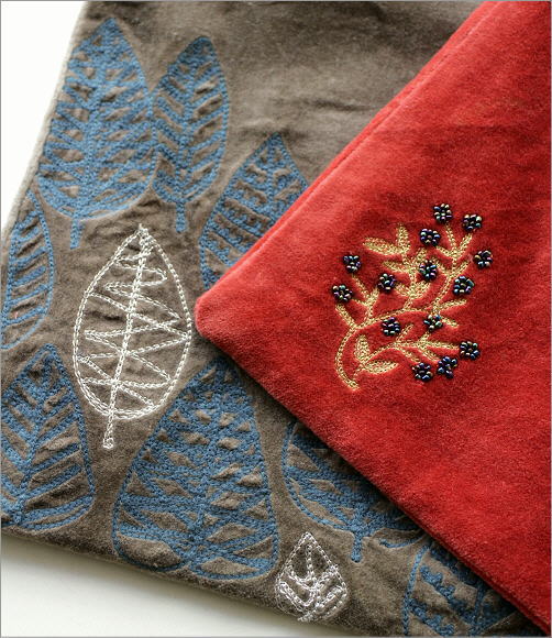 コットンベロア刺繍フラットバック 2タイプ(2)