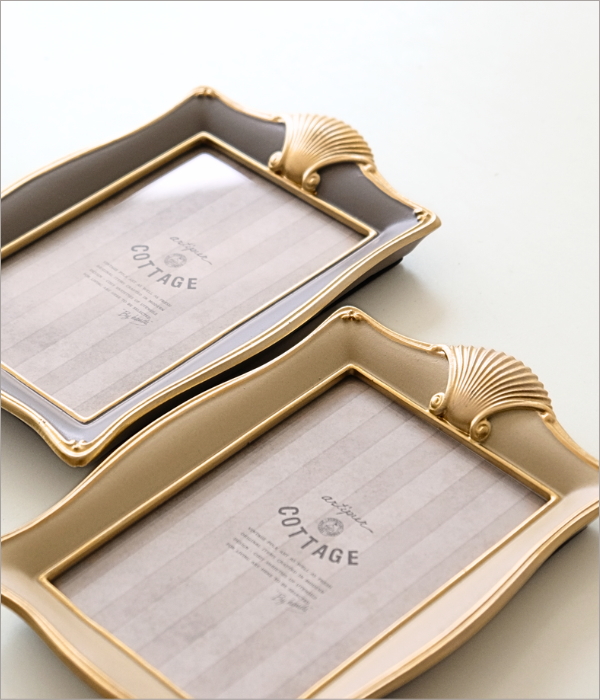 シェルフォトフレーム 2カラー(2)