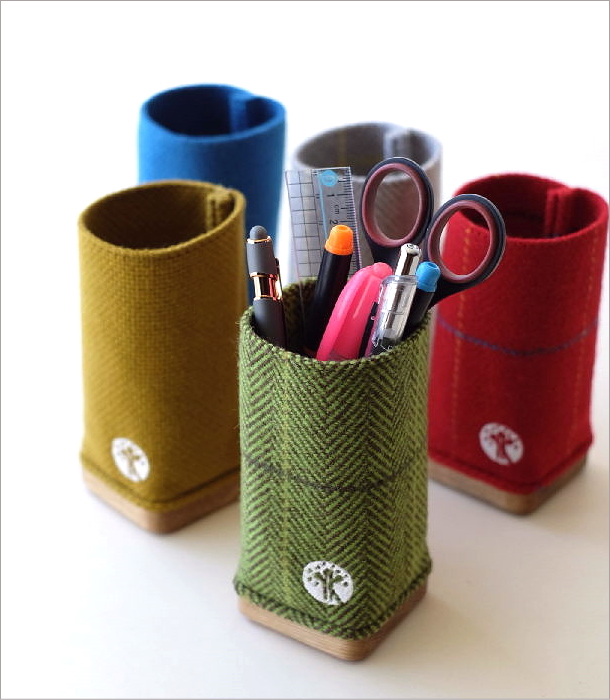 ペン立て メガネスタンド かわいい 木製 壁掛け可 おしゃれ ペン