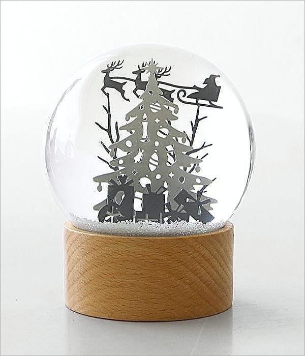 Xmasスノードーム サンタからの贈り物(7)