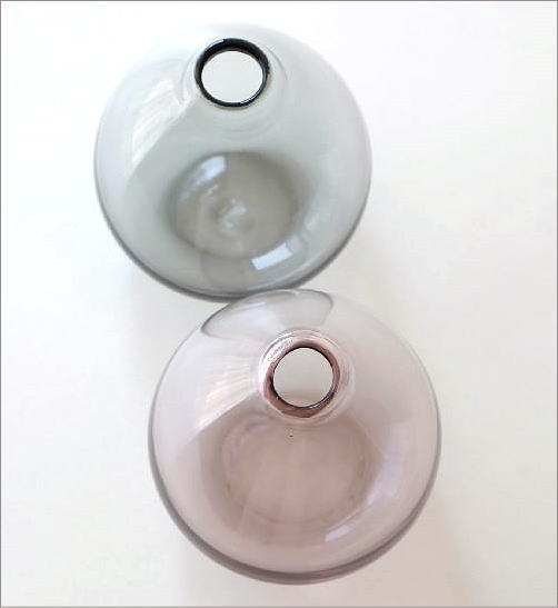 ガラスの一輪挿し チャビー2カラー(3)