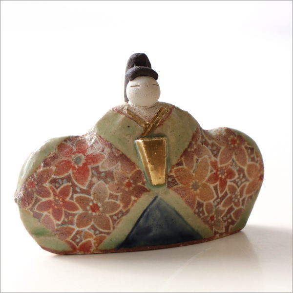 陶器のおひな様 春風 たたら雛(3)