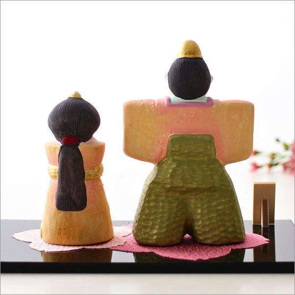 希少 京都宮脇賣扇庵特選 オブジェ 雛人形 桃の節句 ひな祭り 作家物