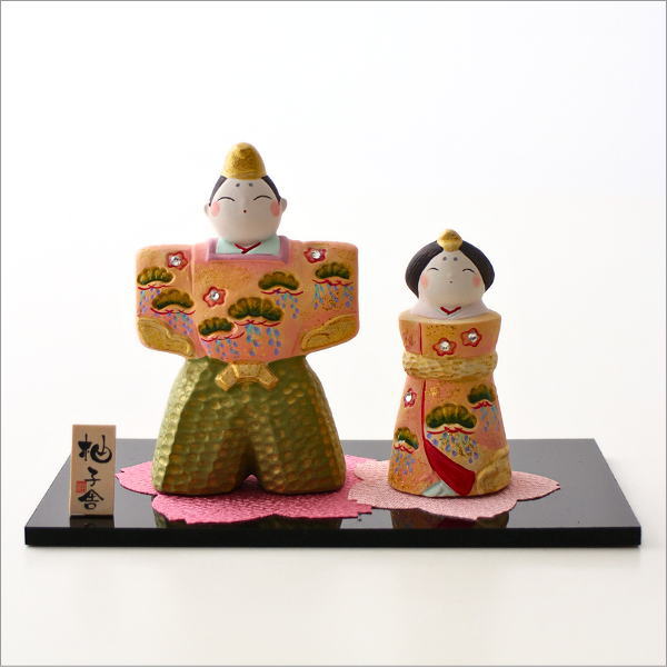 雛人形 ひな祭り 桃の節句 親王飾り コンパクト 小さめ 可愛い モダン