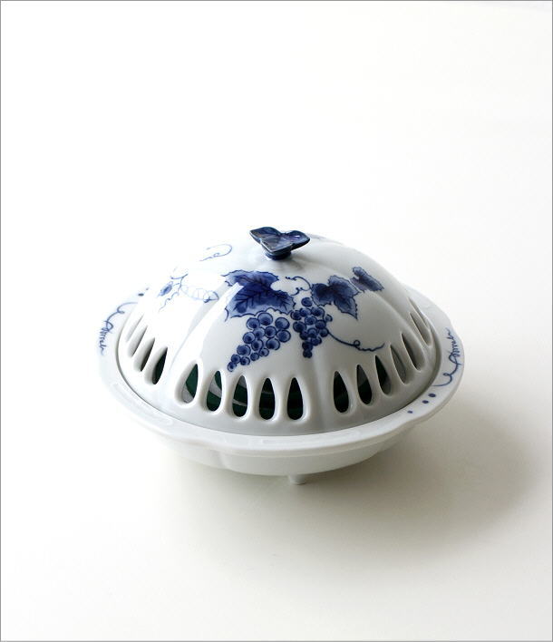 香炉風ぶどう蚊遣り器 4409(6)