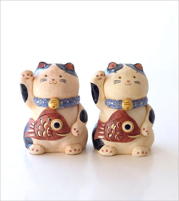 招き猫 おしゃれ 置物 オブジェ 陶器 かわいい ネコ インテリア 鯛 ... 招き猫 おしゃれ 置物 オブジェ 陶器 かわいい ネコ インテリア 鯛 ...