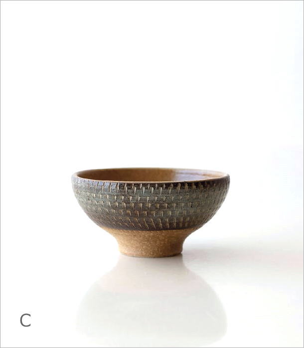 飛びカンナ飯碗3カラー 1907.1916.1905(7)