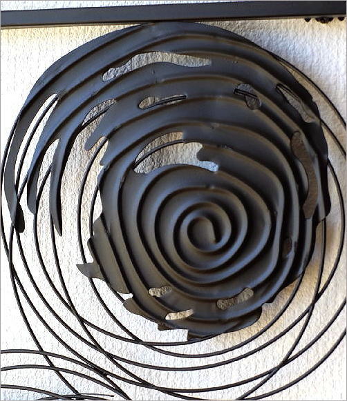 アイアンの壁飾り swirl 5(3)