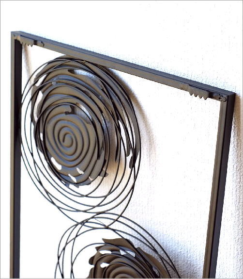 アイアンの壁飾り swirl 5(4)