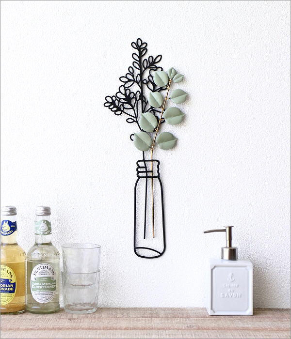 アイアンの壁飾り ユーカリベース B(1)