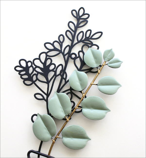 アイアンの壁飾り ユーカリベース B(2)