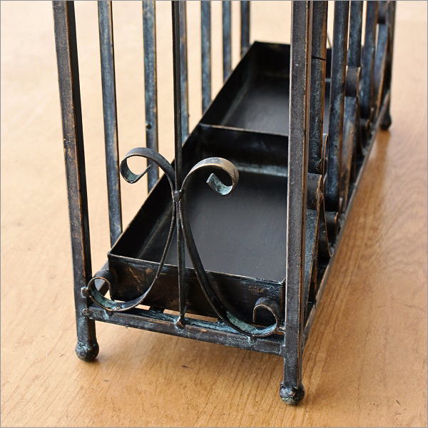 アイアン傘立て エレガントスリム(4)